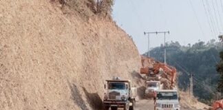 आजदेखि रिडी–तम्घास सडक खण्ड असार १६ गतेसम्म दैनिक १२ घण्टा बन्द हुने