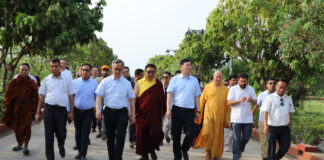 चिनियाँ मन्त्रीको लुम्बिनी भ्रमण,लुम्बिनीको प्रवद्र्धनका लागि गाैतमबुद्व विमानस्थलमा उडान गर्ने प्रतिबद्धता