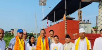 मुक्तिनाथ साधना केन्द्र नयाँगाउमा पनि मनाइयो योग दिवस