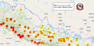 लुम्बिनी र सुदुरपश्चिम लगायत पश्चिम तराईमा बिहीवारसम्म पानी पर्ने सम्भावना कम
