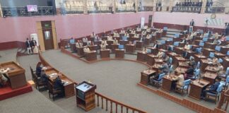 लुम्बिनी प्रदेश सभाको साताै अधिवेशनकाे पाँचौं बैठक चैत २२ गते