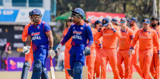 टी २० विश्वकप : नेपाल पहिलो खेलमै पराजित