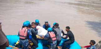 त्रिशूली नदिमा बेपत्ता दुई किशोरमध्ये एकको शव फेला