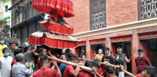 तानसेनमा सिद्धि गणेशको रथयात्राकाे तयारी