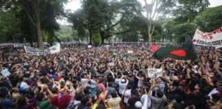 बंगलादेशमा थप चर्कियो प्रदर्शन, पछिल्लो २४ घण्टामा ९७ भन्दा बढीको मृत्यु