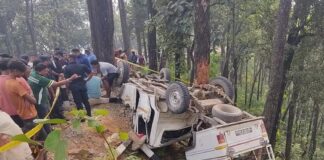 कावासोतीमा जिप दुर्घटना हुँदा दुई जनाको मृत्यु, २८ जना घाइते