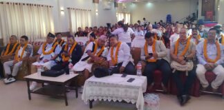 मगर युवा संघ रूपन्देहीद्वारा बुटवलमा बलिहाङ तिहारकाे शुभकामना आदानप्रदान तथा देउसी भैलाे