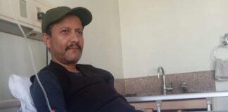 अभियानका कार्यवाहक अध्यक्ष माधव कल्पित अस्पताल भर्ना