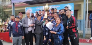 कालिका मानवज्ञान मावि बार्षिकाेत्सव : कबड्डी छात्र छात्रा दुबै तर्फ कालिका प्रथम