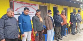 रवि पाण्डेयद्वारा लिखित ‘संर्घषको मैदान’बाट मुक्तक संग्रह बिमोचन