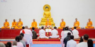 लुम्बिनीमा ५ सय जनाकाे प्रबज्या कार्यक्रम सम्पन्न