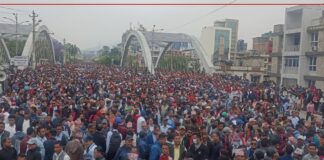 शिक्षक आन्दोलन : प्रहरीसँगको झडपपछि आज हजारौँ शिक्षक सडकमा