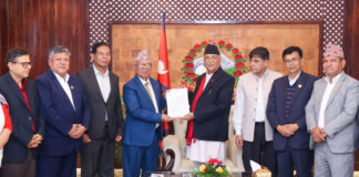 एकीकृत समाजवादीले बुझायो प्रधानमन्त्री ओलीलाई ज्ञापनपत्र