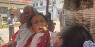 पार्टी स्थापना दिवसको अवसरमा राष्ट्रिय स्वतन्त्र पार्टीद्वारा निशुल्क दन्त शिविर