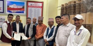 ब्लड बैंक स्थापनाका लागि लुम्बिनी प्रादेशिक अस्पताल र व्यापारसंघ बीच सम्झौता