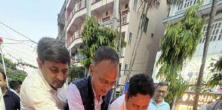 प्रेस युनियन स्थापना दिवस : बुटवलको बीपी चाेकमा दीप प्रज्वलन