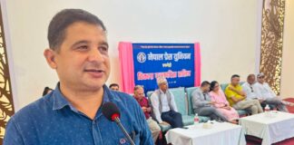 गणतन्त्रमा केही भएन भन्ने गलत भास्य निर्माण गरेर ब्यवस्थामाथि भैरहेको प्रहारप्रति पत्रकार सचेत हुन जरुरी : निवर्तमान अध्यक्ष पाेखरेल