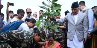 चुरे संरक्षणको कार्यक्रम थप बिस्तार र प्रभावकारी बनाउन जरुरी : राष्ट्रपति पौडेल