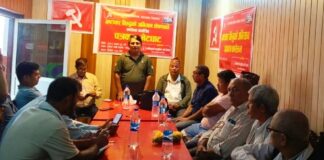 क्रान्तिकारी कम्युनिस्ट पार्टीद्वारा नवलपरासीमा पनि भ्रष्टाचारविरुद्धकाे अभियान सुरु, भ्रष्टाचारीलाई जनस्तरमा कारबाही गर्ने चेतावनी