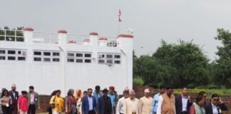 भारतीय प्रधानन्यायाधीश भूषण रामकृष्ण गवई लुम्बिनी भ्रमणमा
