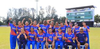 मलेसियाविरुद्धकाे टी-२०आई शृंखला नेपालले जित्यो