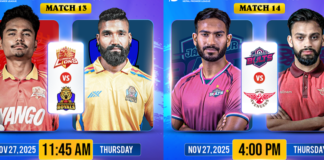 एनपीएल २०२५ : आज लुम्बिनी र सुदूरपश्चिम तथा जनकपुर र पोखरा भिड्दै