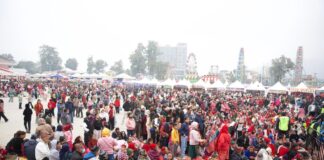 औद्योगिक प्रदर्शनीमा शनिबार एकैदिन ७५ हजारले गरे अवलोकन, राती अबेरसम्म प्रदर्शनीस्थल खचाखच