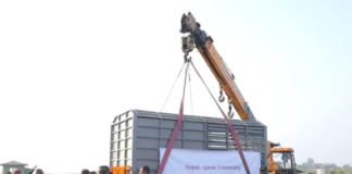 नेपालका दुई हात्ती भैरहवा हुँदै कतार पठाईयाे