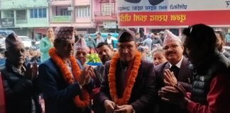 चुनाव नजिकिँदै गर्दा रूपन्देही-२ मा कांग्रेसका वडा स्तरीय प्रचारप्रसार कार्यालय उद्घाटनलाई तिब्रता