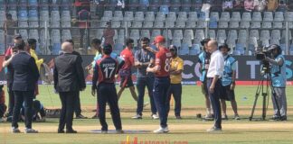 ट्वान्टी-२० विश्वकप : नेपालविरुद्ध इंग्ल्यान्डको ब्याटिङ