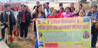 बुटवलको जितेश्वरी दुर्गा मन्दिरमा धान्याचल महायज्ञ सुरु