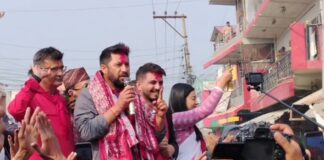 रबी लामिछाने रूपन्देहीमा : रुपन्देहीका २६ स्थानमा रास्वपाको चुनावी सभालाई सम्बोधन गर्दै