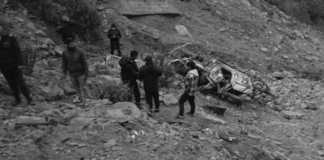 जिप भिरबाट खस्दा चालकको मृत्यु,तीनजना घाइते