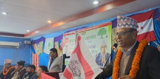 देशको अर्थतन्त्र सुधार्न कृषि क्रान्ति जरुरी : उम्मेद्वार चुन्न पौडेल