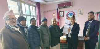 संयुक्त संघर्ष समिति नवलपरासीद्वारा प्रधानमन्त्रीलाई ज्ञापनपत्र