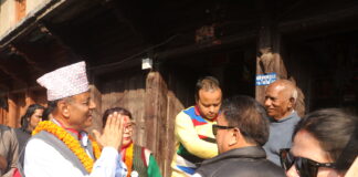 रुपन्देही २ मा विकासको योजनासहित चुन्नप्रसाद पुगे जनताको घरदैलोमा