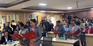 राष्ट्रिय सभाका नवनिर्वाचित सांसदहरुले लिए शपथ