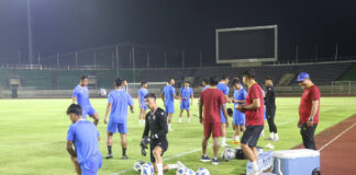 नेपाली राष्ट्रिय फुटबल टिम आज लाओसविरुद्ध खेल्दै