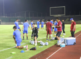 नेपाली राष्ट्रिय फुटबल टिम आज लाओसविरुद्ध खेल्दै