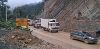 दुम्कीवास–दाउन्ने खण्डमा तीन रात ठूला मालवाहक सवारी चलाउन रोक