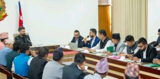 पाल्पा क्षेत्र नं १ का नवनिर्वाचित सांसद सन्दिप रानाले राखे प्रधानमन्त्री वालेनसँग ३१ बुँदे माग