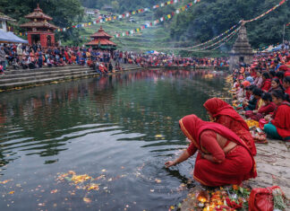 आज मातातीर्थ औंशी, आमाको मुख हेर्ने दिन