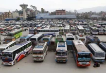 सरकारले फेरि बढायो सार्वजनिक यातायातको भाडादर