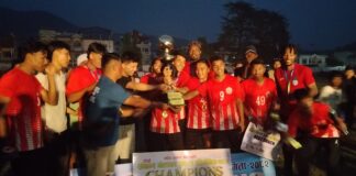 दोस्रो सौभाग्य गोल्डकप फुटबलको उपाधि देवदहलाई