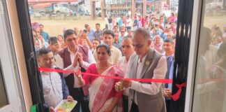 बुटवल-११ काे नवनिर्मित वडा कार्यालय उद्घाटन