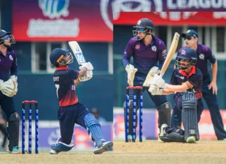 आइसीसी पुरुष विश्वकप क्रिकेट डिभिजन लिग- २ : स्कटल्याण्डमाथि नेपालको ६ विकेटको शानदार जित