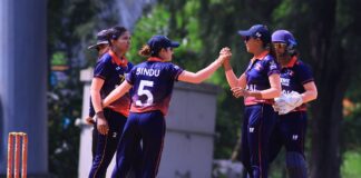 पहिलो टी–२० खेलमा नेपालको महिला टोलीले मलेसियालाई हरायो