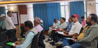 बुटवलमा बैदेशिक राेजगारबाट फर्किएका व्यक्तिहरूका लागि उद्ममशिलता प्रवर्द्धन सम्बन्धि तालिम
