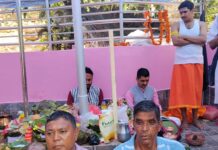 बुटवलको आदर्शनगरमा शनिदेवसहित हनुमान र गणेश मूर्तिकाे प्राण प्रतिस्ठाकाे तयारी