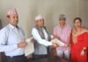 पाण्डे परिवारद्वारा आमा बुबाको नाममा विद्यालयमा अक्षयकोष स्थापना